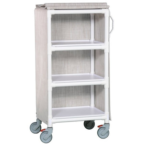 Ipu 3 Shelf Multi-Purpose Cart In Linen White