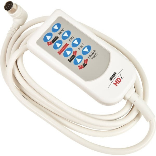 Crest Healthcare Replacement Noa Bed Control 8-Function 13 Pin