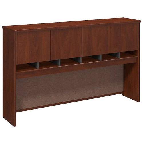 Bush Business Furniture Hansen Cherry/graphite Gray 4-Door Hutch