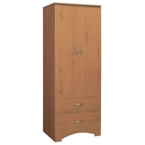 Oslo 2 Door, 2 Drawer Wardrobe Okahoma Oak