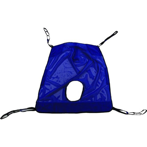 Invacare Reliant Bathing Sling Commode Opening Mesh Polyester Extra Extra Large