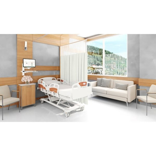 Threadwell Parallel Pattern Privacy Curtain Pearl 84 Lx108 W