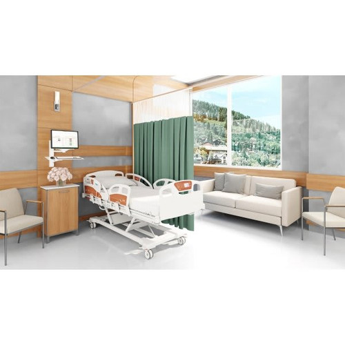 Threadwell Parallel Pattern Privacy Curtain Sage 84l X 72 W