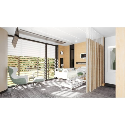 Threadwell Twirl Pattern Privacy Curtain Sun 216 In W X 84 In H