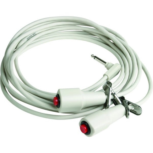 Anacom Medtek Nurse Call Cord Momentary 1/4" Phono Plug 10' Double