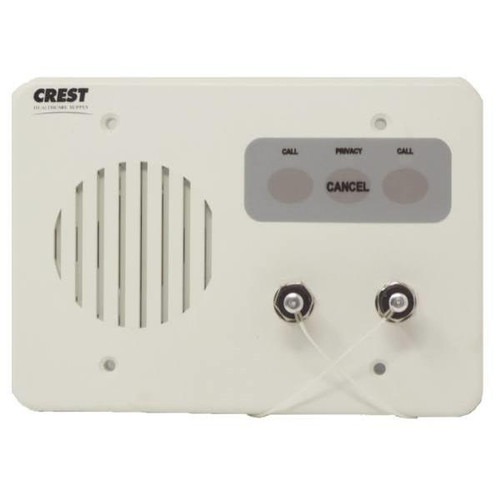 Crest Healthcare 3-Gang Dual 1/4 In Phone Jack Station For Call