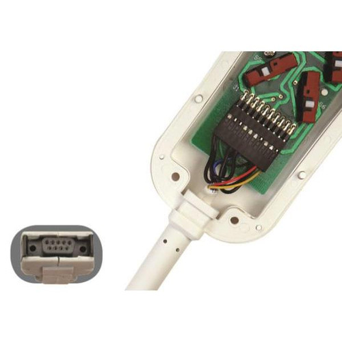 Crest Healthcare Replacement Hd2 Bed Control Cable Assembly For Bcu600/Bcu400