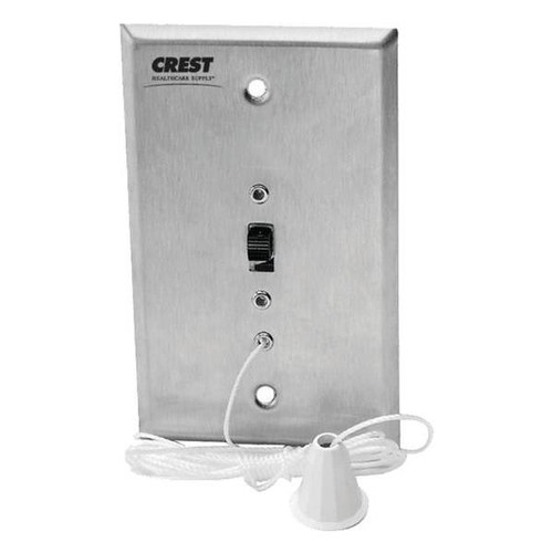 Crest Healthcare Universal Replacement For Economy Pullcord Station,28v, 1-Gang