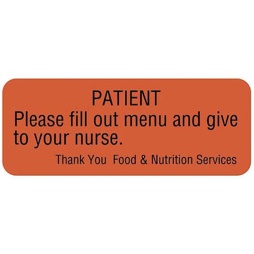 Rrd Communication To Patient Labels 2-1/4" X 7/8" ULHD721