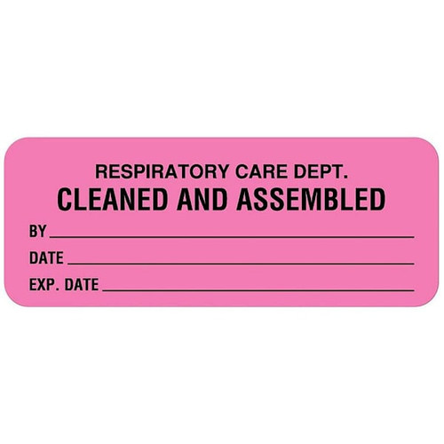 Rrd Respiratory Care Label 2-1/4" X 7/8" ULRT287