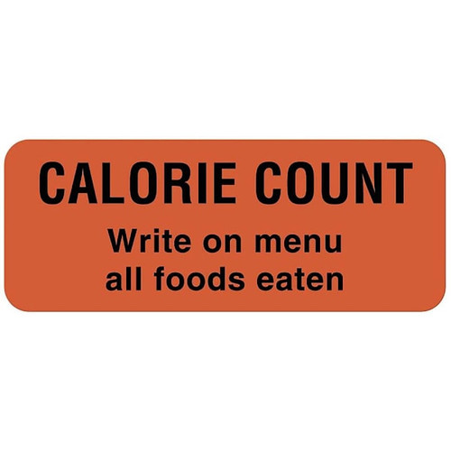 Rrd Calorie Count Labels 2-1/4"X7/8"