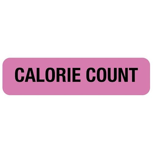 Rrd Calorie Count Nutrition Communication Labels 1-1/4" X 5/16"