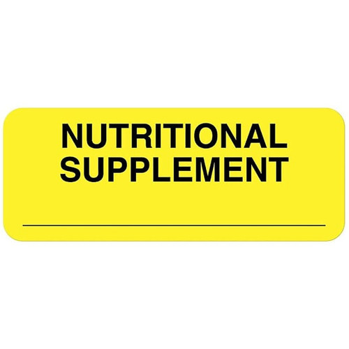 Rrd Enteral/Tube Feeding Nutrition Labels 2-1/4"X7/8"