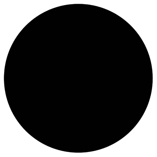 Rrd Paper Circle 3/4" Dia Black