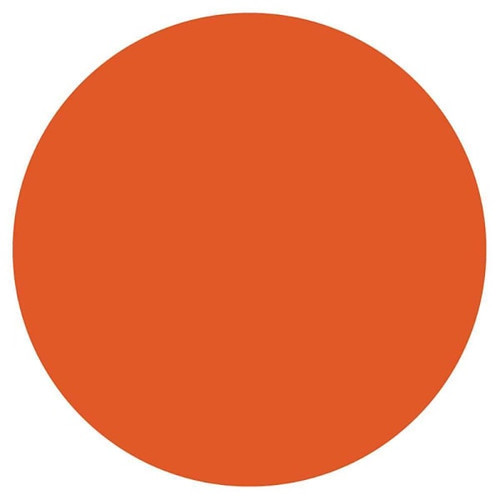 Rrd Paper Circles 3/4"Fl Red