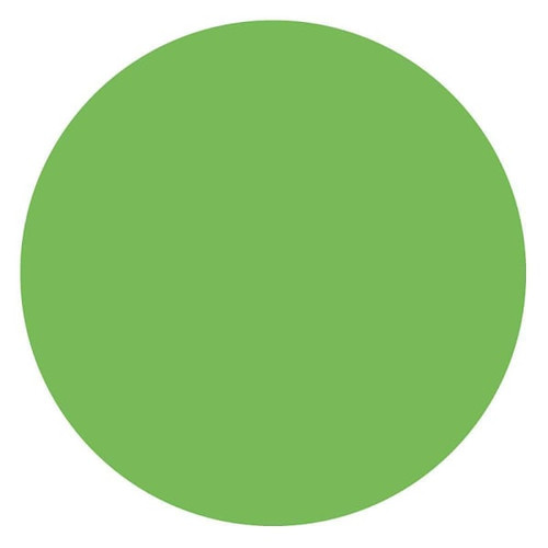 Rrd Perm. Paper Circles 3/4" Lt Gn