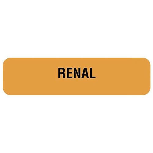 Rrd Renal Nutrition Communication Labels 1-1/4" X 5/16"