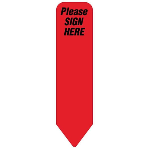 Rrd Uniarrow Orig Please Sign Here Red Package Of 150