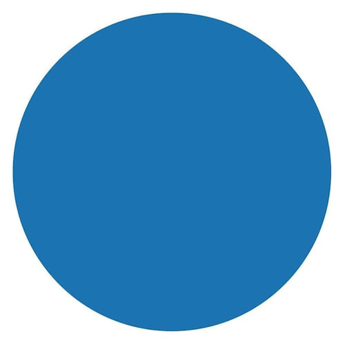 Rrd Vinyl Circles 1/2"Dk Blu