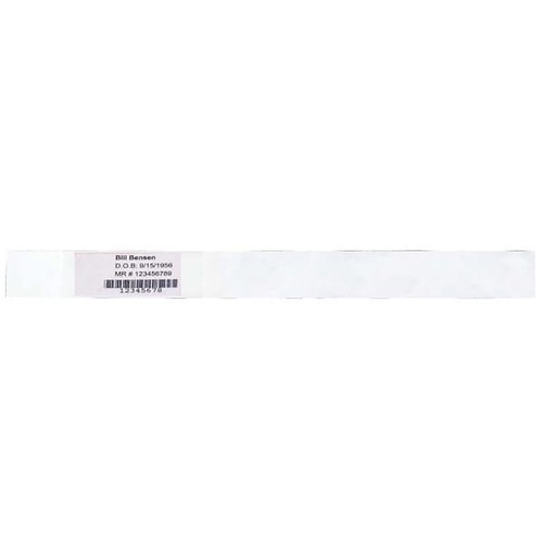 Rrd Adult Tyvek Cover Seal Wristband 12" X 1-1/4" Case Of 500