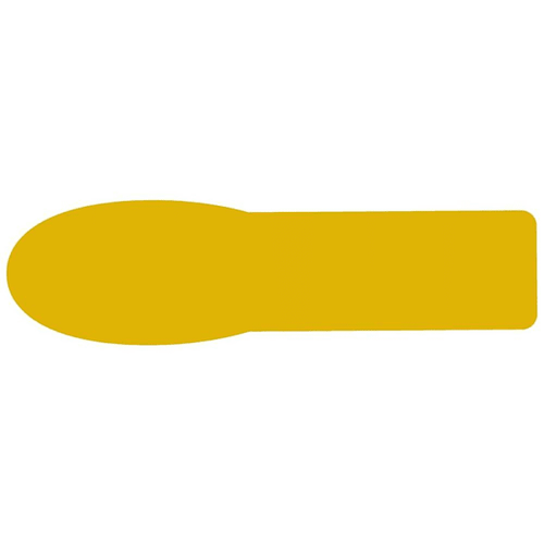 Rrd Extra Large Uniflag 2-1/4"X5/8" Gold Package Of 90