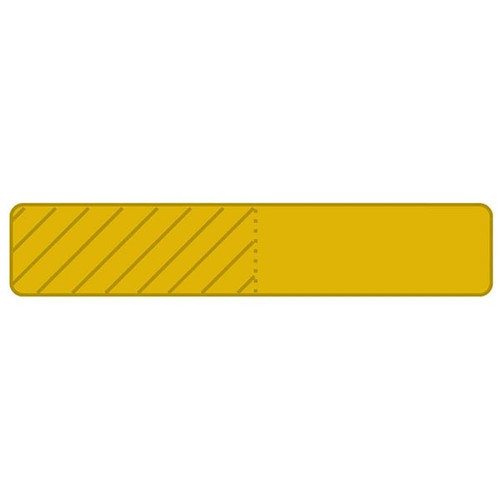 Rrd Uniflag 30 1" X 3/16" Gold Package Of 900