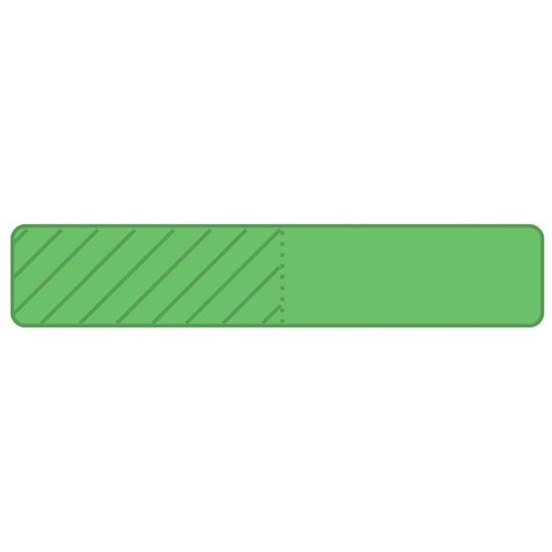 Rrd Uniflag15 1" X 3/16" Light Green Package Of 450