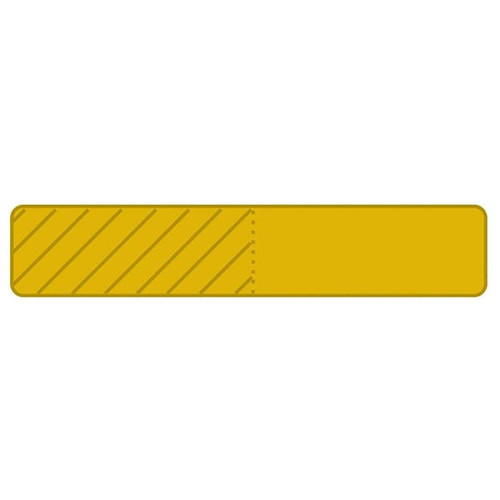Rrd Uniflag15 1"X3/16" Gold Package Of 450