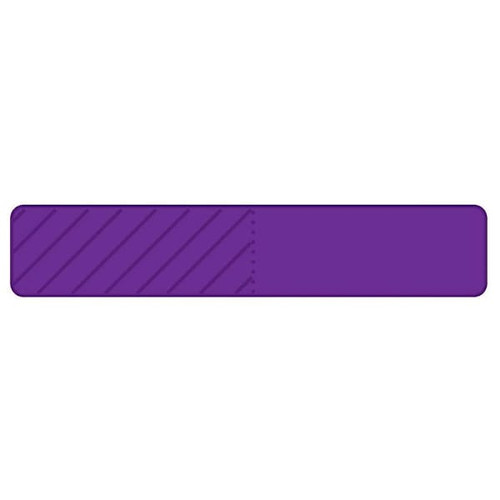 Rrd Uniflag30 1"X3/16" Purple Package Of 900