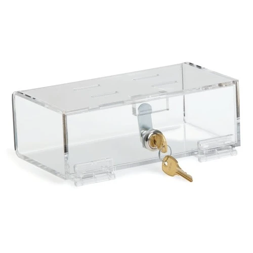 Omnimed Acrylic Small Refrigerator Lock Box - Keyed Differently