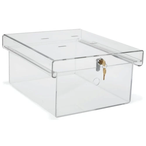 Omnimed Acrylic X-Large Refrigerator Lock Box - Keyed Same