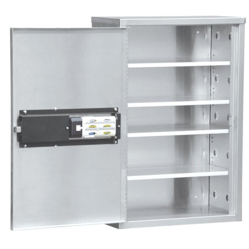 Omnimed Stainless Narcotic Cabinet With Compx Audit Lock