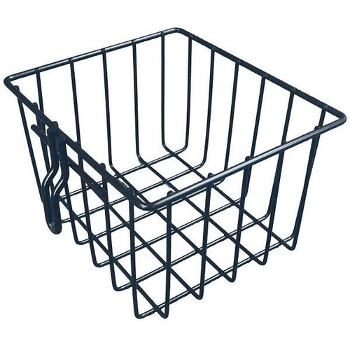 Omnimed Black Plastic Coated Steel Wire Omni Basket