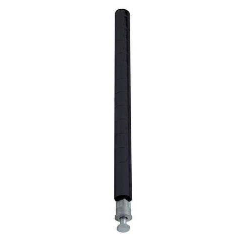 Quantum Storage Systems Wire Shelf Post - Black Epoxy 54h Inch