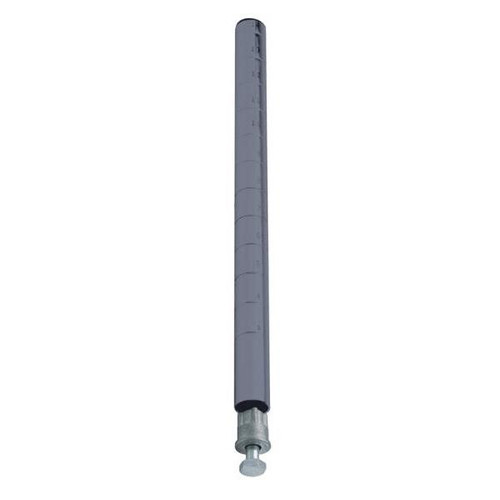 Quantum Storage Systems Wire Shelf Post - Gray Epoxy 34h Inch