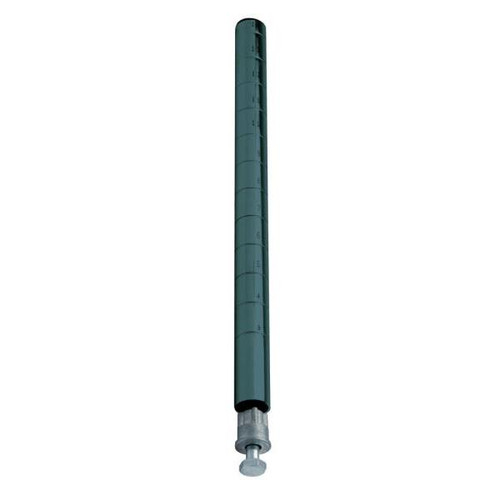 Quantum Storage Systems Wire Shelf Post - Proform Green Epoxy 63h Inch