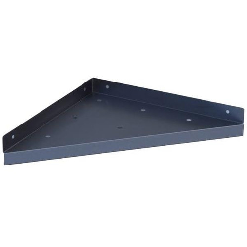 Omnimed Corner Shelf, 1-3/4h X 10 Sides, Stainless Steel