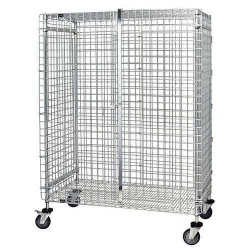 Quantum Storage Systems 4-Wire Security Unit Chrome 24w X 48l X 69h Inch - Chrome