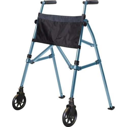 Stander Products Ez Fold-N-Go Walker Cobalt Blue