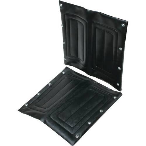 Replacement Wheelchair Seat Invacare 24"W Vinyl Black