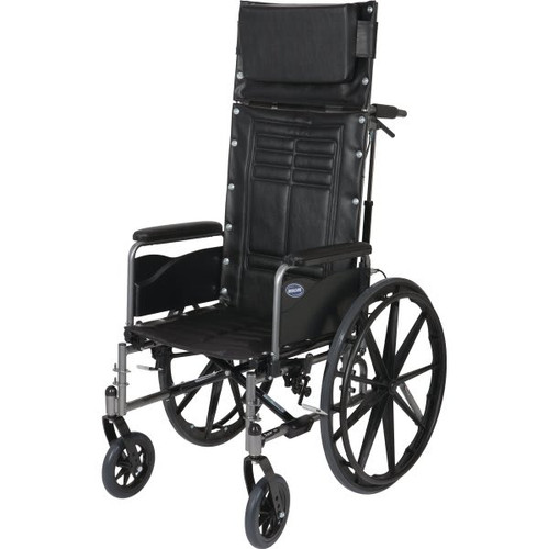 Invacare Sx5 Reclining Wheelchair, 20 X 16", Desk Length