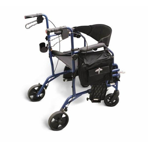 Medline Industries Blue Transport Chair