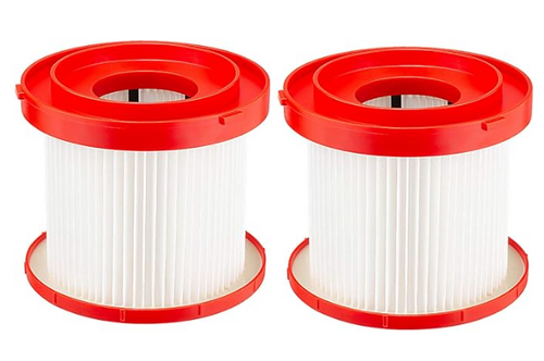 2 Pack Wet Dry Vacuum Filter Replacement 49-90-1900 - Cordless Vacuum - for Milwaukee Cordless M18 0780-20 0880-20