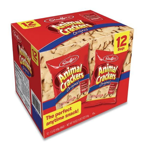 Stauffer's Animal Crackers 1.5 Oz Bag, Package Of 12