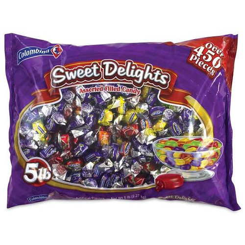 Colombina Fancy Filled Hard Candy Assortment, Variety, 5 Lb Bag