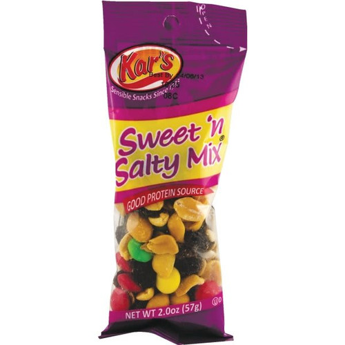 Kar's 2 Oz Sweet 'N Salty Mix Nuts Caddy Pack Of 24