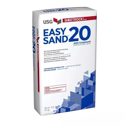 USG Sheetrock Easy Sand 20 Lightweight Setting-Type Joint Compound, 18 Lb.