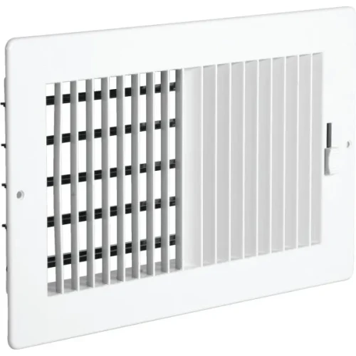 8 In. X 4 In. Two-Way Plastic Register