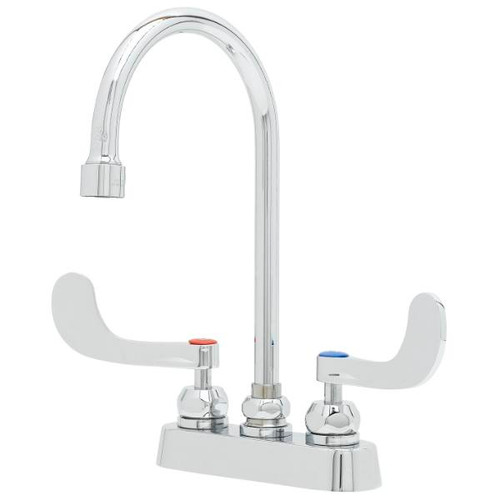 T & S Brass And Bronze Faucet 4 Deck Mount