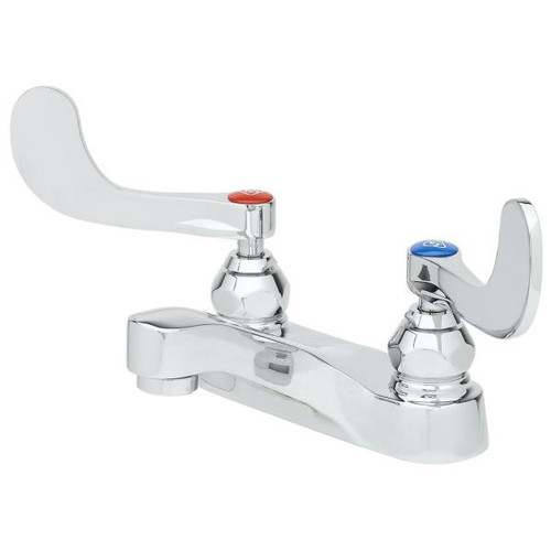 T & S Brass And Bronze Lavatory Faucet Deck Mount 05 Gpm Vr Spray Device